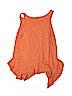 Art Class Graphic Orange Sleeveless Top Size 10-12 - photo 2