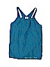 Old Navy 100% Cotton Blue Sleeveless Blouse Size 10-12 - photo 1