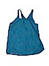 Old Navy 100% Cotton Blue Sleeveless Blouse Size 10-12 - photo 2