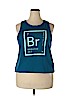Active by Old Navy 100% Polyester Teal Tank Top Size XXL - photo 1