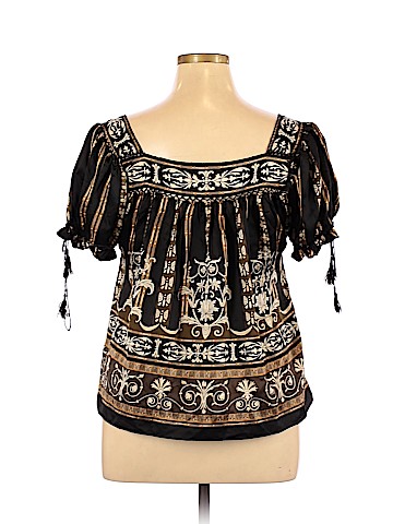 ECI Short Sleeve Blouse (view 2)