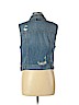 American Eagle Outfitters 100% Cotton Blue Denim Vest Size L - photo 2