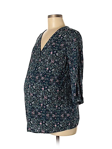 Motherhood 3/4 Sleeve Blouse (view 1)