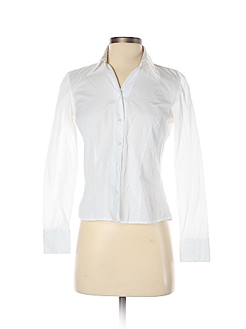 Ann Taylor Long Sleeve Button-Down Shirt (view 1)