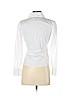 Ann Taylor 100% Cotton White Long Sleeve Button-Down Shirt Size 4 (petite) - photo 2