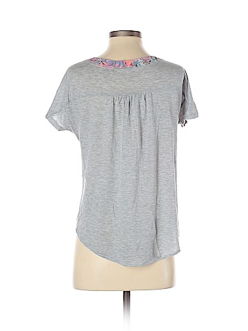 Rebecca Taylor Short Sleeve Silk Top (view 2)