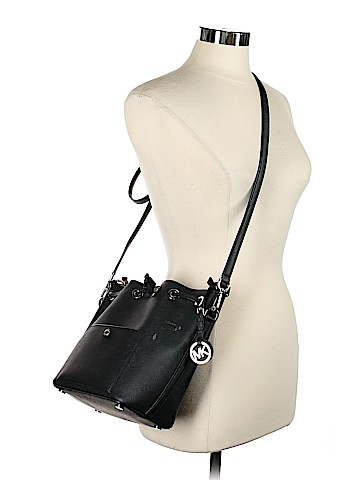 MICHAEL Michael Kors Leather Shoulder Bag (view 2)