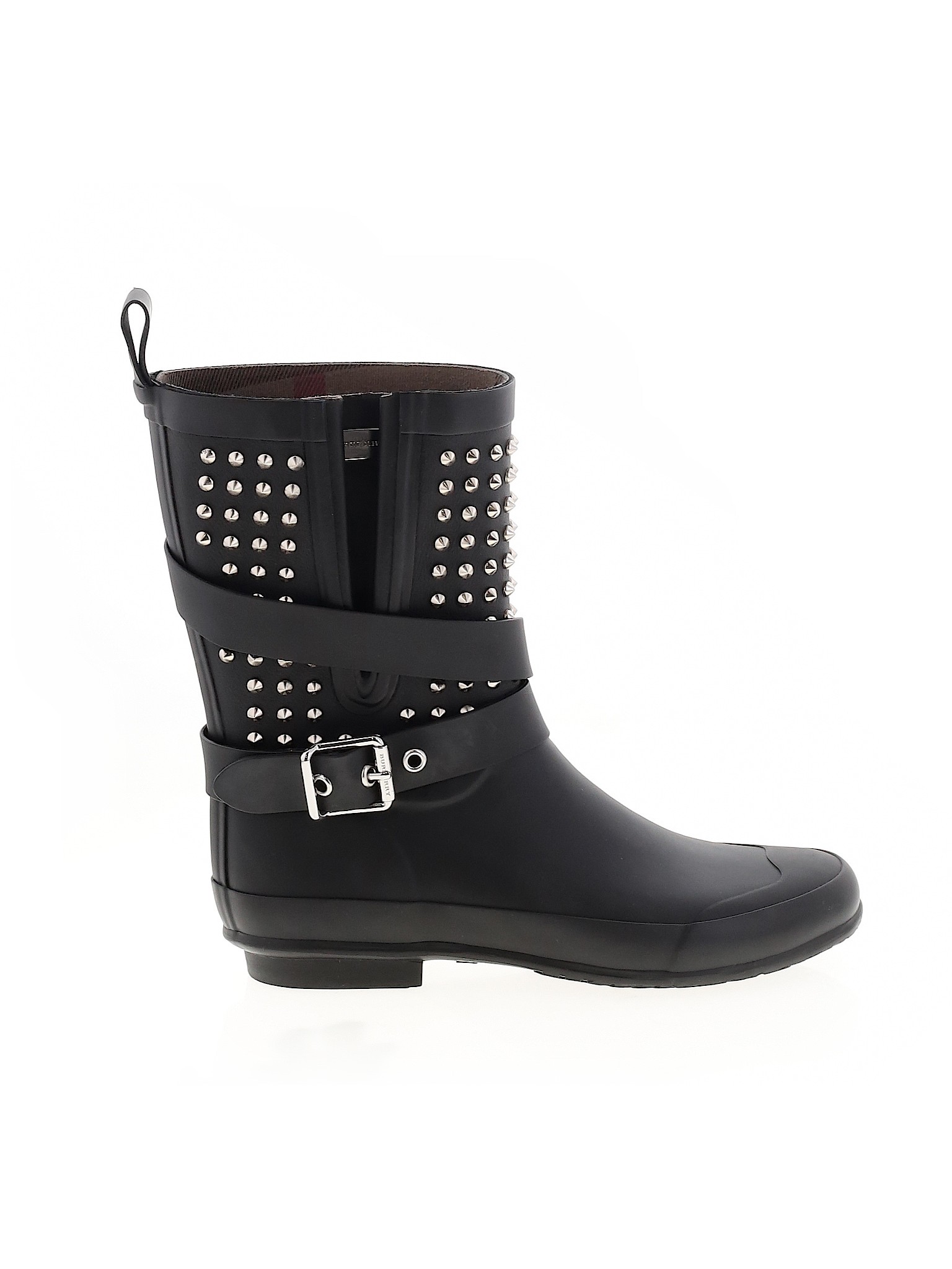 Burberry Women Black Rain Boots EUR 38 | eBay
