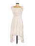 New Look 100% Rayon White Casual Dress Size M - photo 1