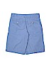 Vineyard Vines 100% Cotton Solid Blue Khaki Shorts Size 12 - photo 2