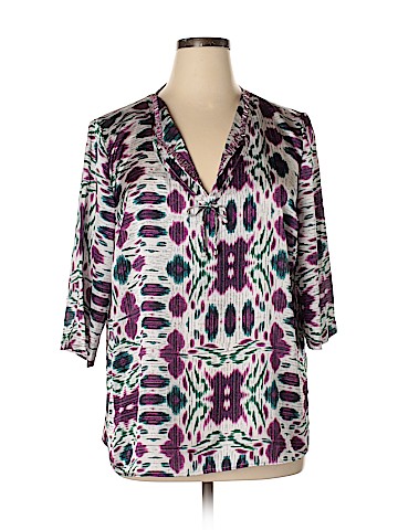 Jones New York Signature 3/4 Sleeve Blouse (view 1)