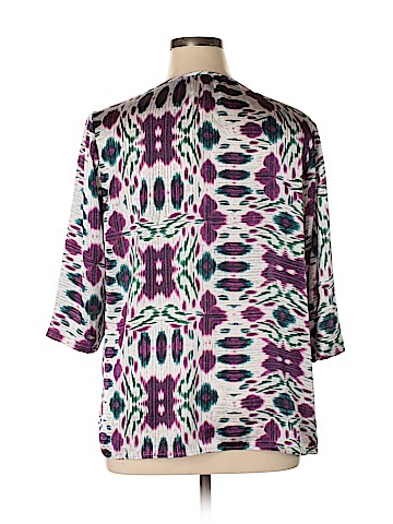 Jones New York Signature 3/4 Sleeve Blouse (view 2)