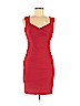 White House Black Market Red Cocktail Dress Size 6 (petite) - photo 1