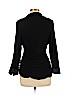 INC International Concepts Black Long Sleeve Top Size L (petite) - photo 2