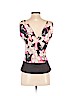 Diane von Furstenberg Pink Sleeveless Silk Top Size 4 - photo 2