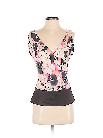 Diane von Furstenberg Sleeveless Silk Top (view 1)