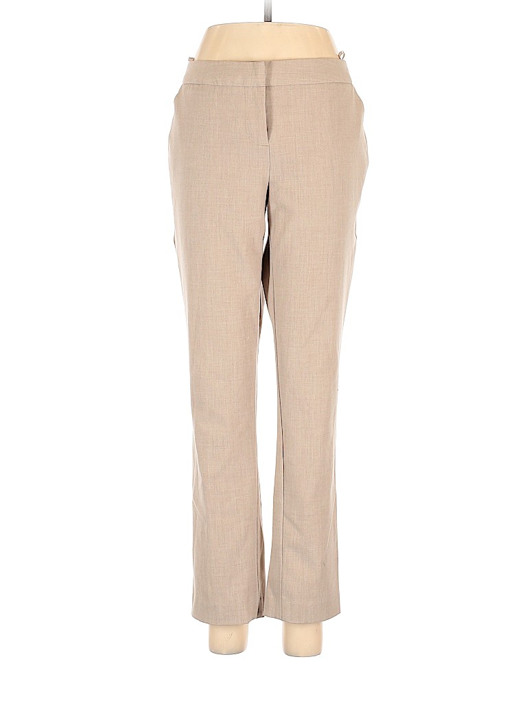 Amanda + Chelsea Polka Dots Tan Ivory Dress Pants Size 6 - 94% off ...