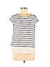 Ann Taylor Factory Ivory Short Sleeve Top Size M (petite) - photo 1