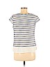 Ann Taylor Factory Ivory Short Sleeve Top Size M (petite) - photo 2