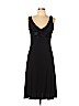 Casual Corner Black Casual Dress Size L - photo 1