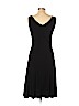 Casual Corner Black Casual Dress Size L - photo 2