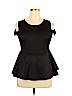 Ashley Stewart Black Sleeveless Blouse Size 14 - 16 Plus - photo 1