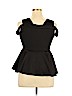 Ashley Stewart Black Sleeveless Blouse Size 14 - 16 Plus - photo 2