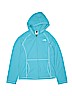 The North Face 100% Polyester Blue Fleece Jacket Size 14 - 16 - photo 1
