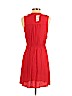 Charlotte Russe 100% Rayon Red Casual Dress Size S - photo 2