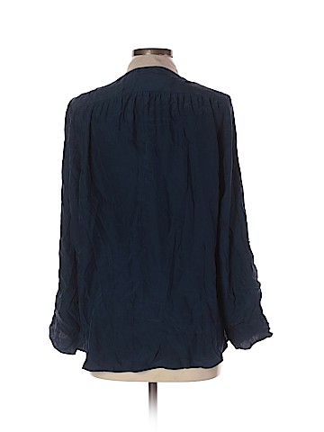 Liquid.New York Long Sleeve Silk Top (view 2)