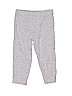 Carter's 100% Cotton Gray Leggings 9-12 MO / 12 MO - photo 1