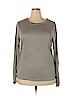 Curve Revolution Gray Active T-Shirt Size 3X - photo 1