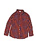 Old Navy Orange Long Sleeve Button-Down Shirt Size 6 - 7 - photo 1