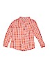 Crazy 8 100% Cotton Orange Long Sleeve Button-Down Shirt Size 7 - 8 - photo 1