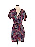 Barneys New York 100% Silk Purple Casual Dress Size P (petite) - photo 1
