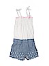 Little Lass White Romper Size 6 - photo 1