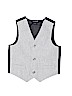 George Stripes Black Tuxedo Vest Size 4 - photo 1