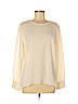 Ann Taylor Factory 100% Polyester Ivory Long Sleeve Blouse Size M - photo 1