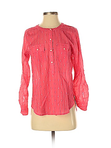 Ann Taylor LOFT Outlet Long Sleeve Button-Down Shirt (view 1)