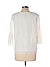 H&M White 3/4 Sleeve Blouse Size 10 - photo 2