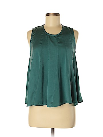 Eri + Ali Sleeveless Silk Top (view 1)
