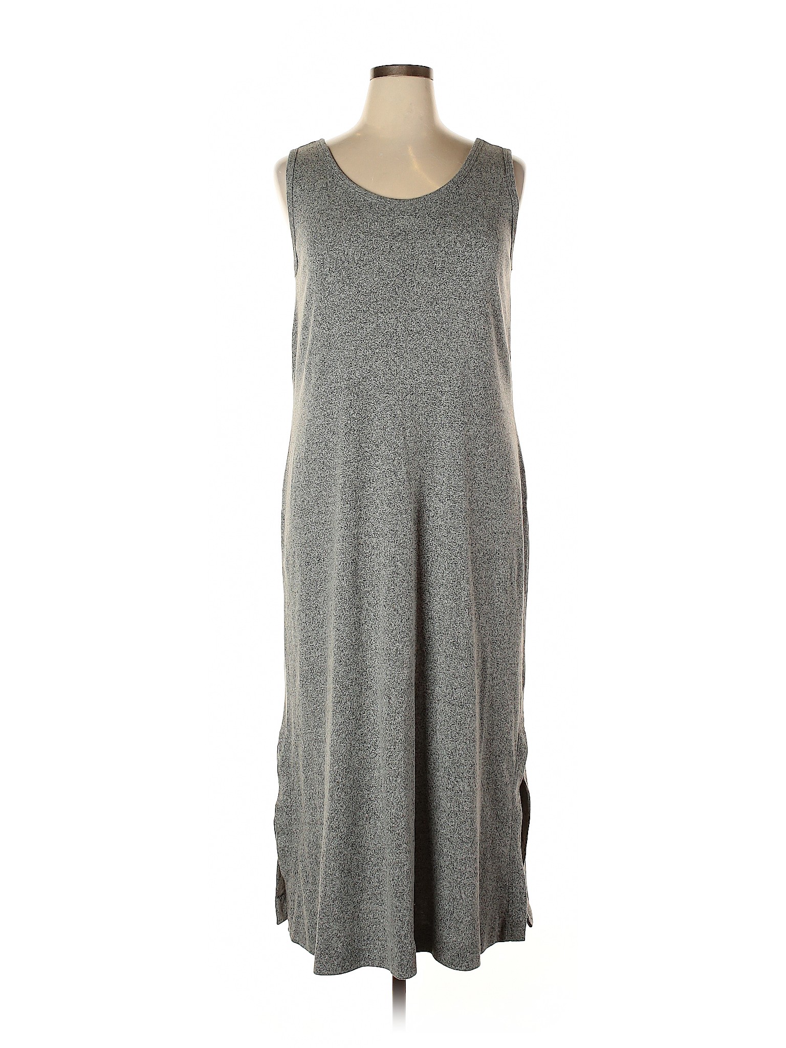 J.Jill Women Gray Casual Dress XL | eBay