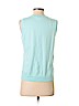 Talbots 100% Pima Cotton Blue Pullover Sweater Size 0X (petite) - photo 2