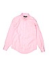 Brooks Brothers 100% Supima Cotton Solid Pink Long Sleeve Button-Down Shirt Size 12 - photo 1