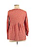 Doe & Rae Orange Long Sleeve Top Size XL - photo 2