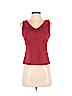 Ann Taylor LOFT Red Sleeveless Top Size S (petite) - photo 1