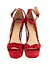 Jessica Simpson Red Heels Size 8 - photo 2