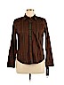 Chaps 100% Cotton Brown Long Sleeve Button-Down Shirt Size XL (petite) - photo 1