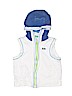 Unbranded 100% Cotton White Zip Up Hoodie 12-18 MO / 18 MO - photo 1