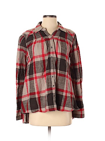 Free People Long Sleeve Button-Down Shirt (view 1)